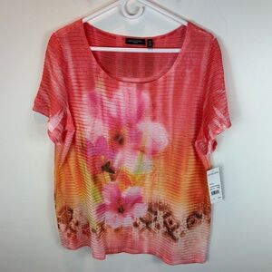 NOTATIONS Woman Floral Blouse Top